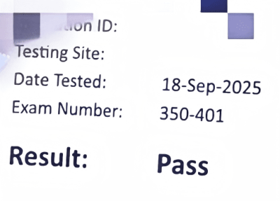 350-401 09/18/2025 Canada Pass