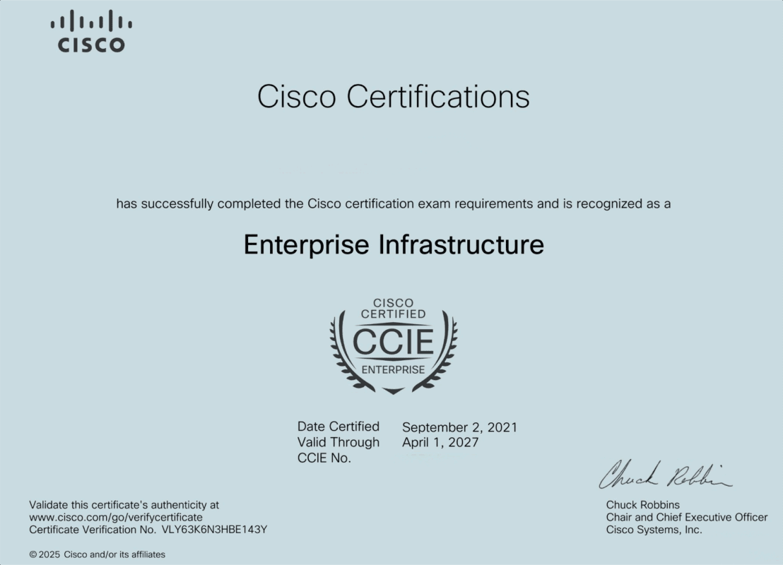 CCIE EI